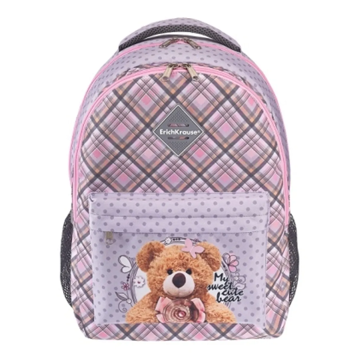 Раница ErichKrause EasyLine® Teddy Bear, с 2 отделения, 20L — снимка 1