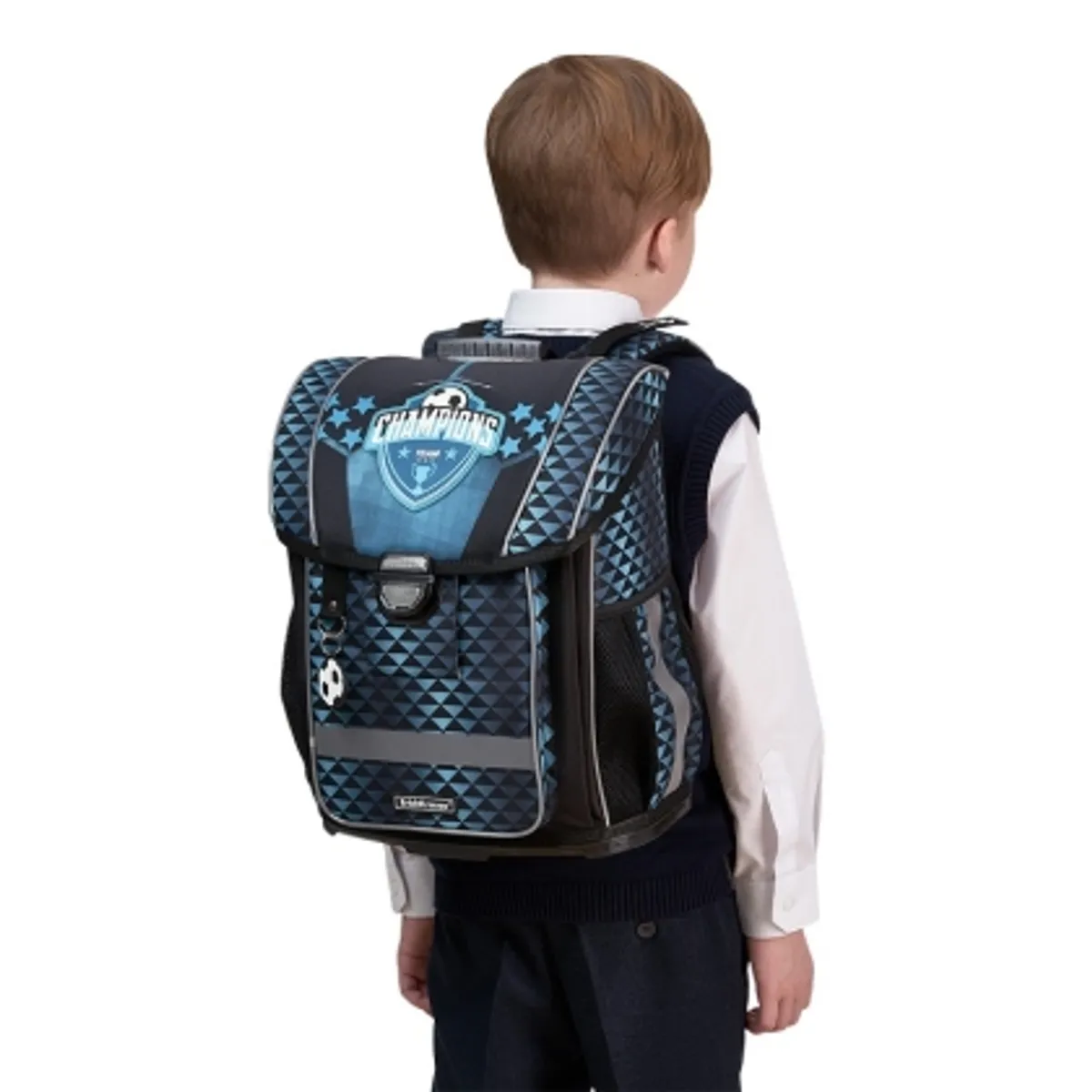 Раница ErichKrause ErgoLine® Champions, с твърдо дъно, 16L — снимка 4