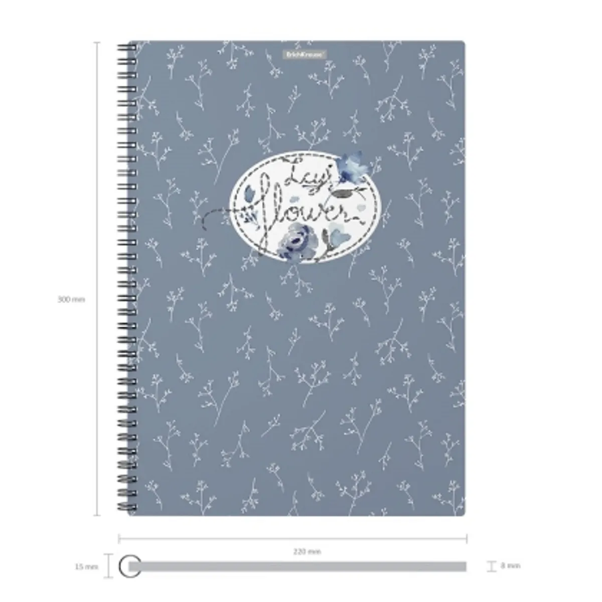 Тетрадка ErichKrause® Frozen Beauty, МКВ, А4, 80 л. — снимка 2