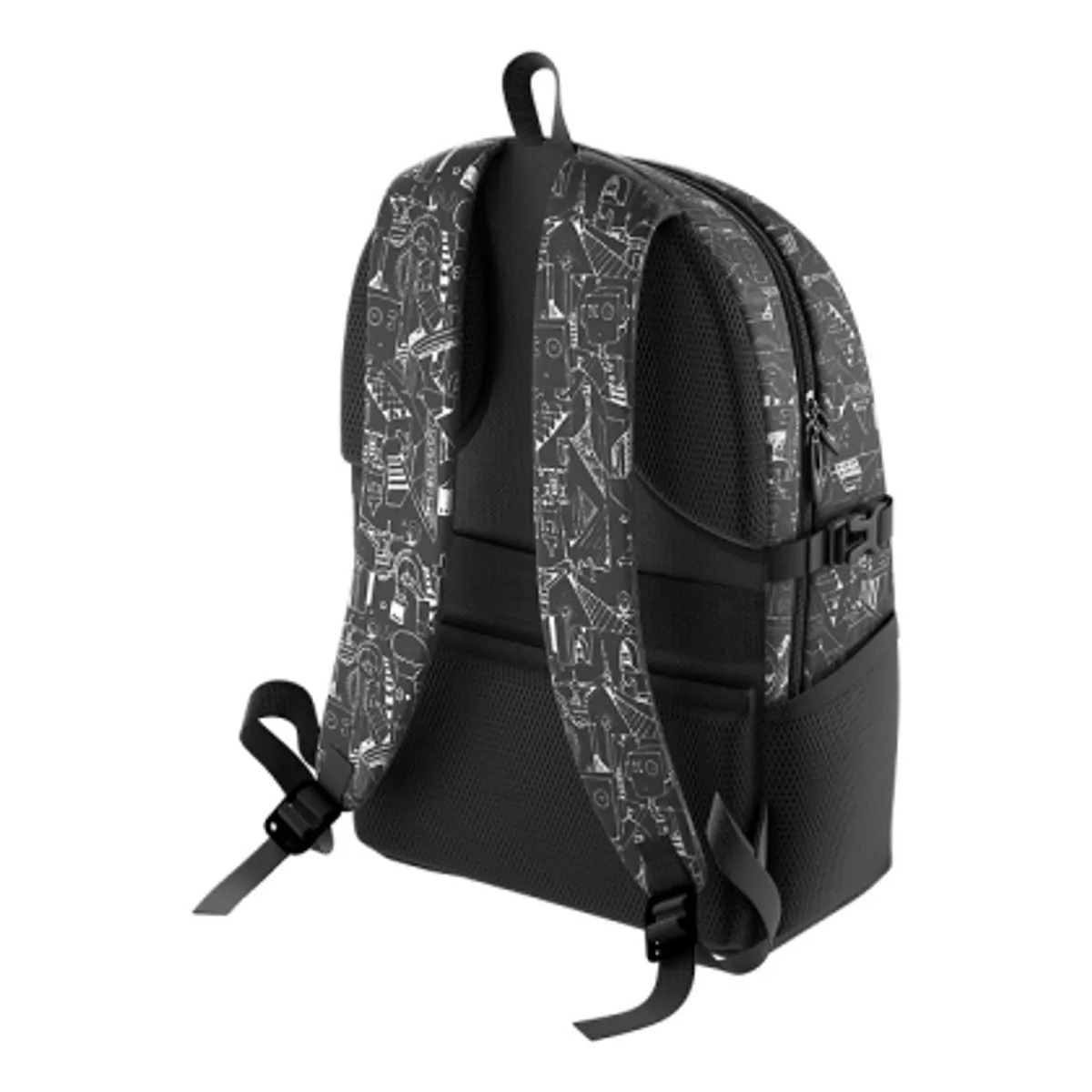Раница ErichKrause CityLine® Black and White, 19L — снимка 2