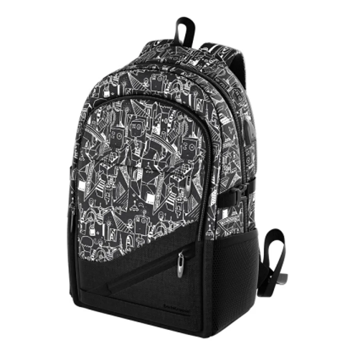 Раница ErichKrause CityLine® Black and White, 19L — снимка 3