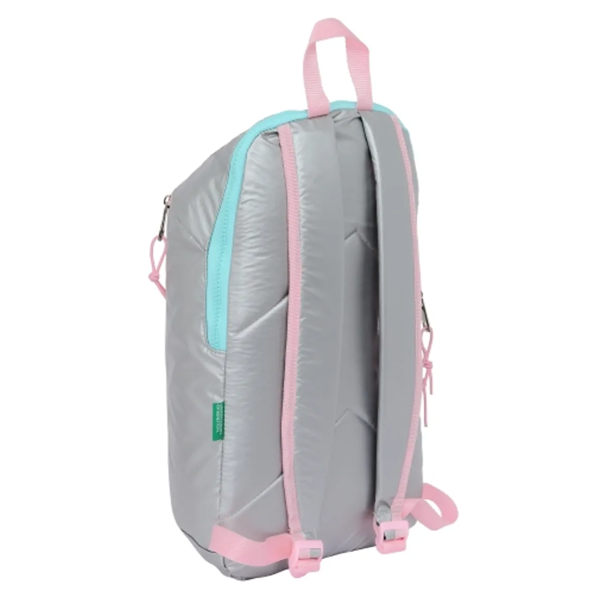 Мини раница SAFTA BENETTON “SILVER” — снимка 3