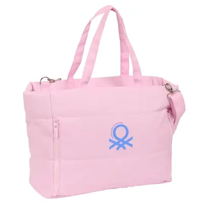 Корица на „Чанта BENETTON “PINK” с джоб за лаптоп 14,1’"