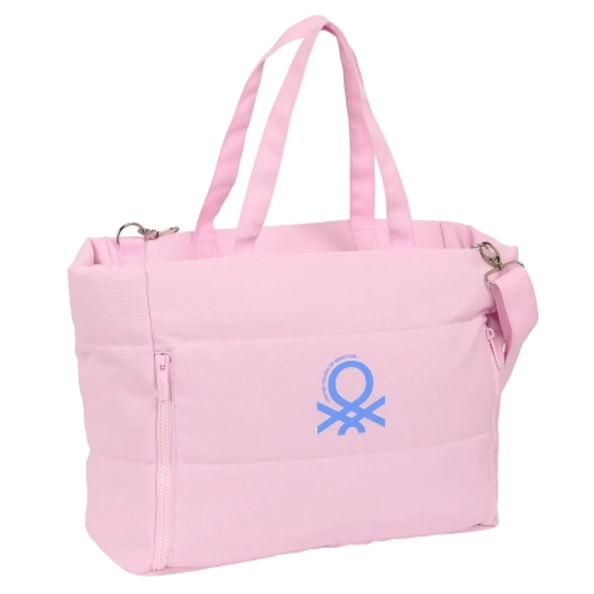 Чанта BENETTON “PINK” с джоб за лаптоп 14,1’ — снимка 1