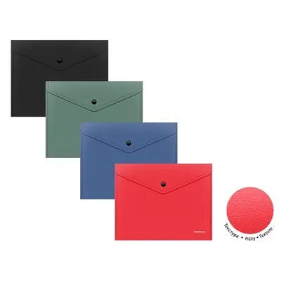 Корица на „Папка с копче ErichKrause® Fizzy Classic, непрозрачна, микс, A5+“