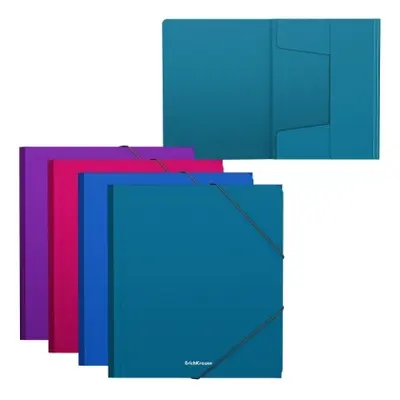 Корица на „Папка с ластик ErichKrause® Matt Vivid, A5+, микс"