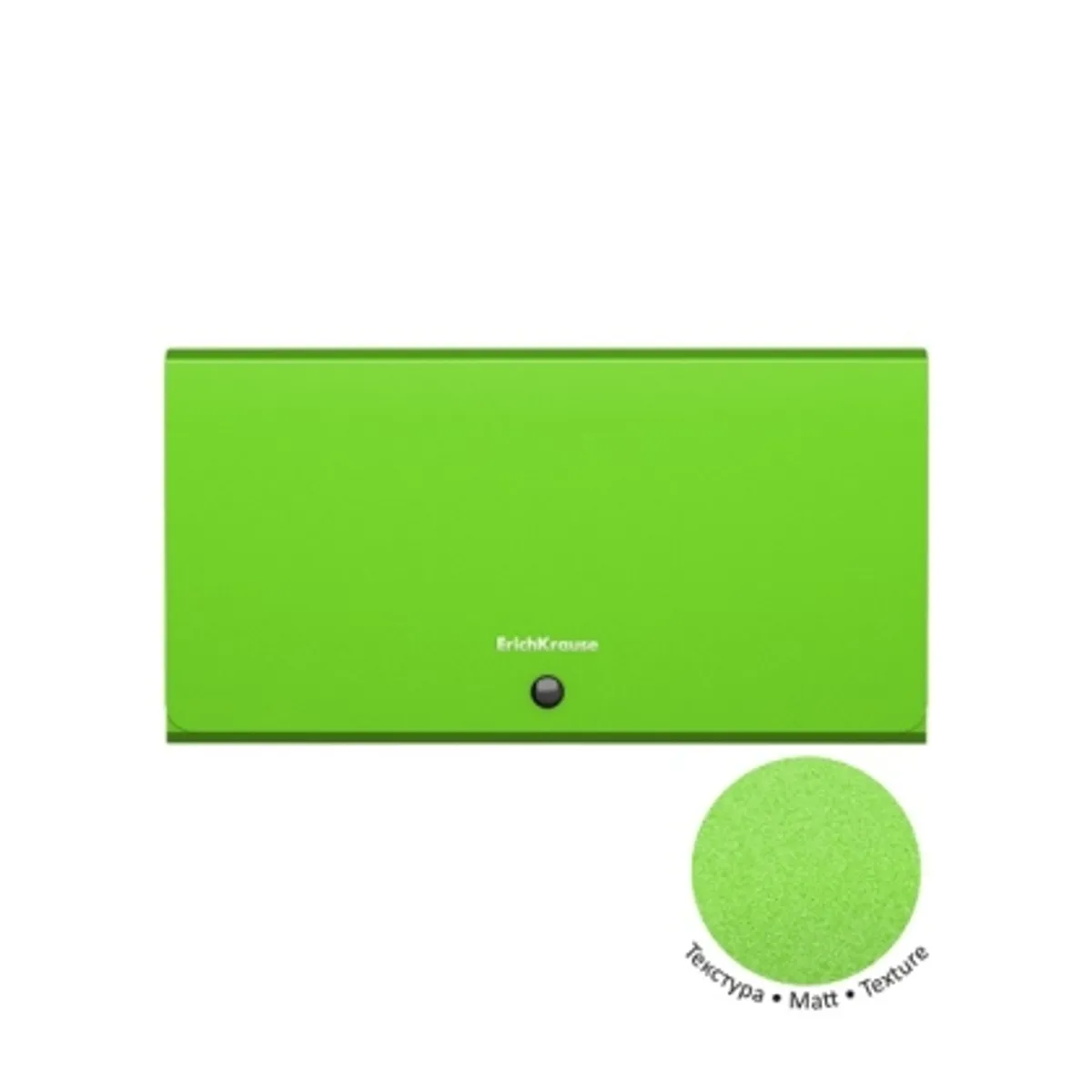 Папка с копче ErichKrause® Matt Neon, Check size с 12 джоба, микс — снимка 2