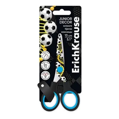 Корица на „Ножица ErichKrause® Junior Decor Sport DNA, 13 cm“