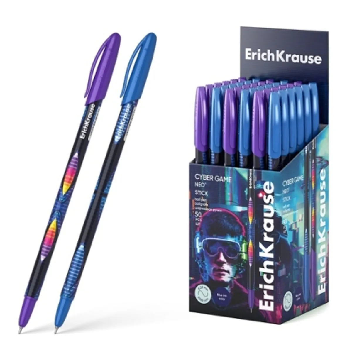 Химикалка ErichKrause Neo® Cyber ​​Game 0.7 mm
