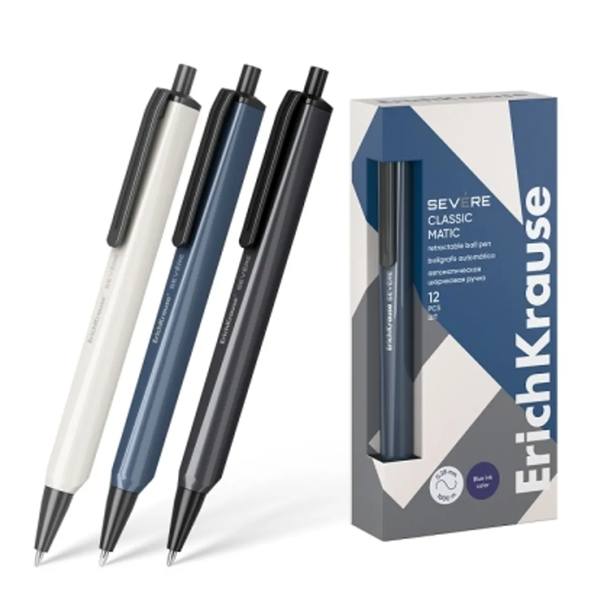 Автоматична химикалка ErichKrause® Severe Matic Classic 0.7 mm