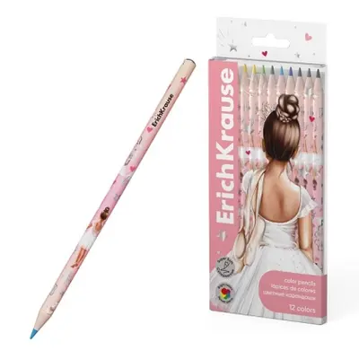 Корица на „Цветни моливи ErichKrause® Pointes, кръгли,12 цвята“