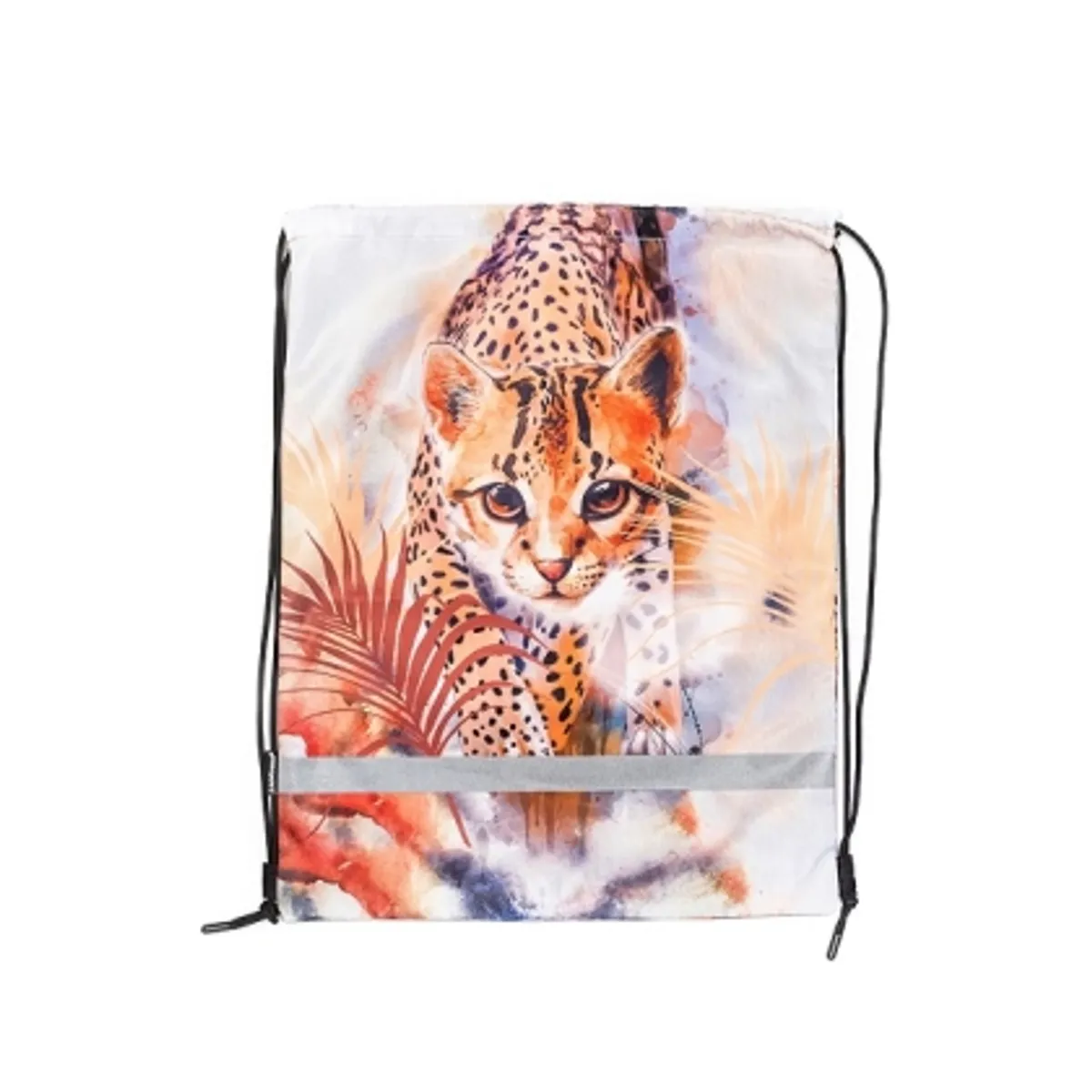 Торбичка за спорт ErichKrause® Wild Cat, с шнур 50 x 41 см — снимка 2
