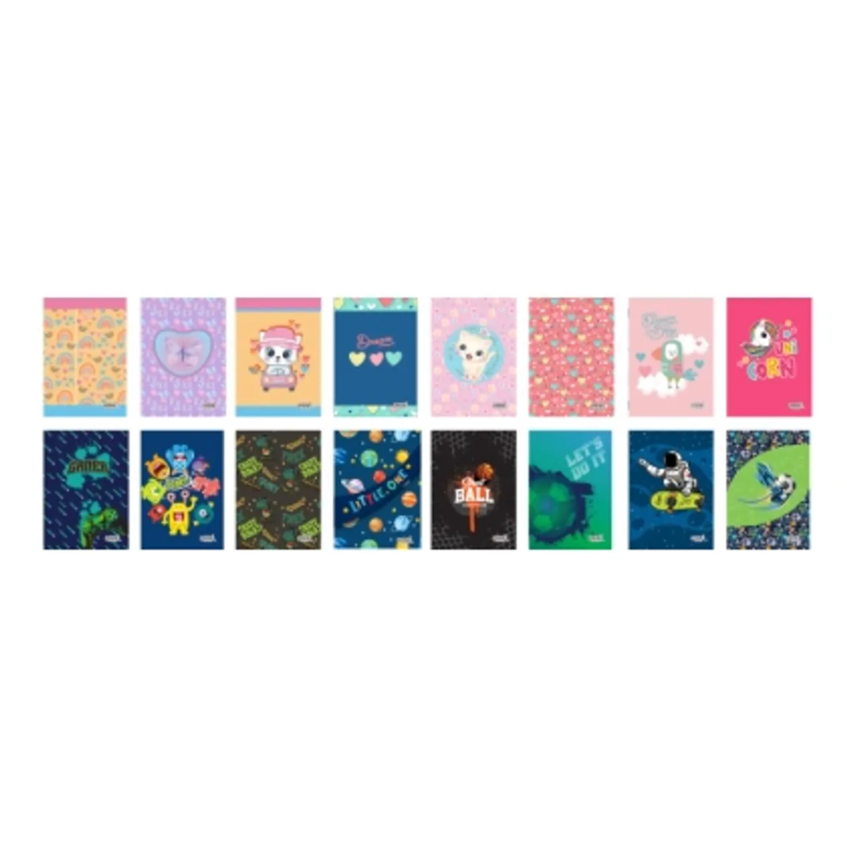 Тефтерче А7, 40л., РЕД
