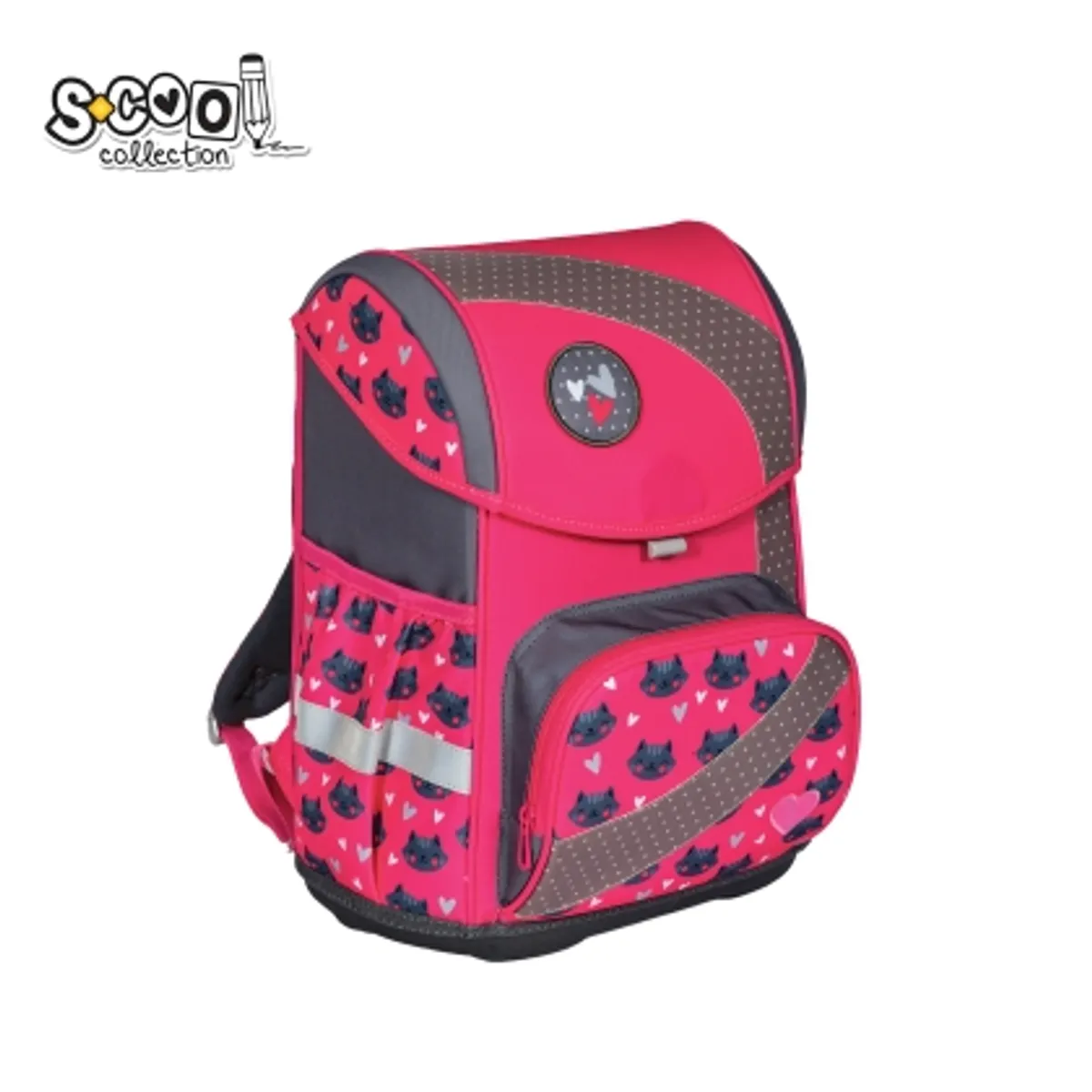 Aнатомична раница SCOOL® PREMIUM KITTY — снимка 1