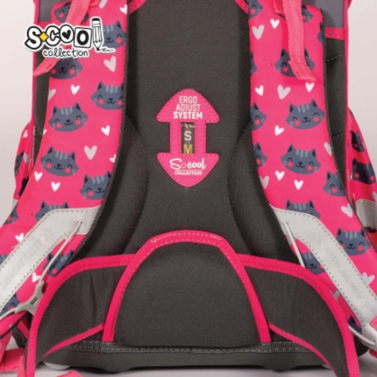 Aнатомична раница SCOOL® PREMIUM KITTY — снимка 4