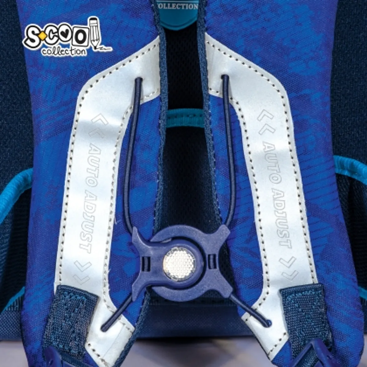Aнатомична раница SCOOL® PREMIUM LET'S DO IT — снимка 8