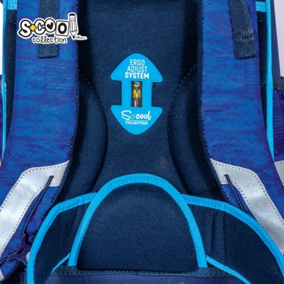 Aнатомична раница SCOOL® PREMIUM LET'S DO IT — снимка 10