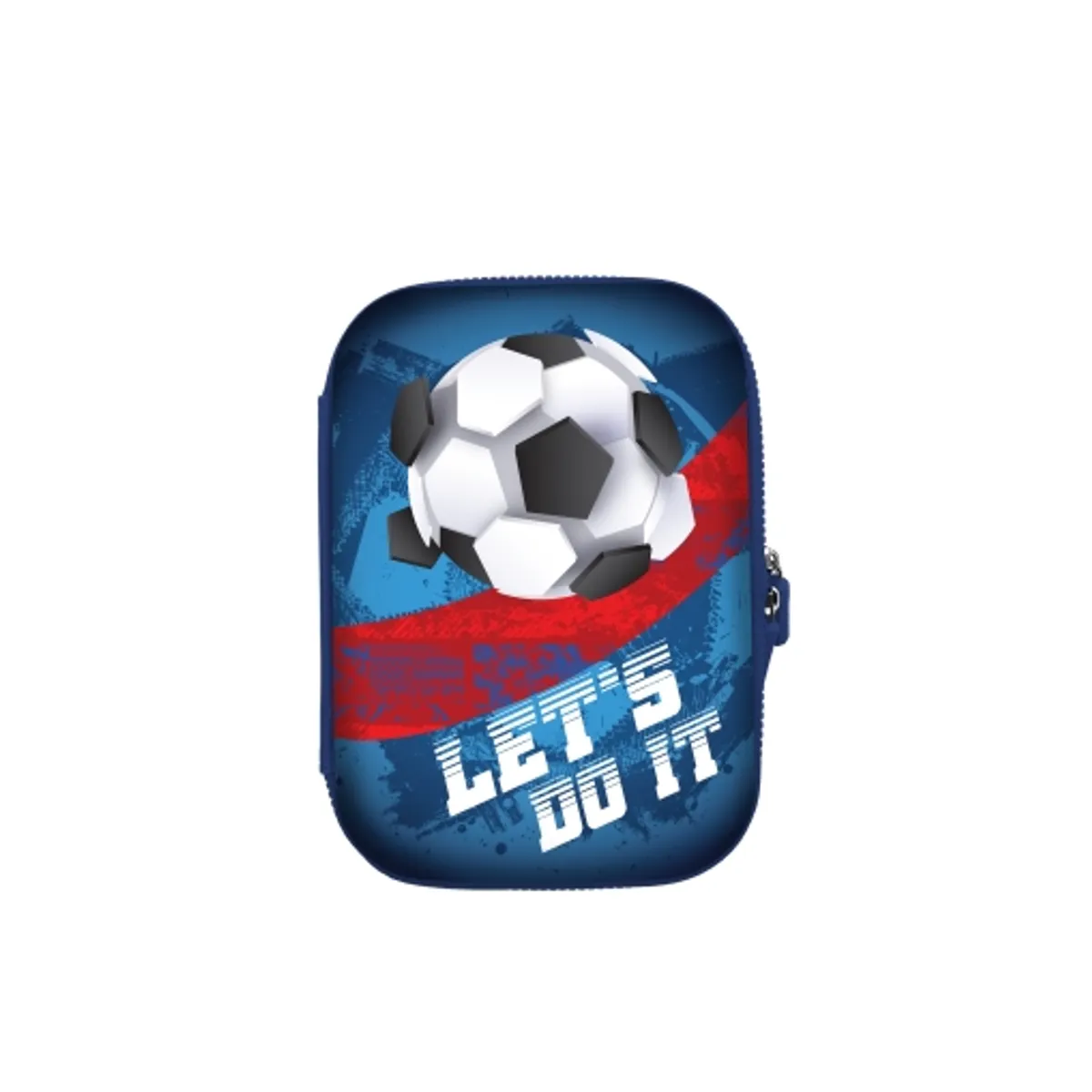 Несесер с 1 цип SCOOL® LET`S DO IT 3D EVA