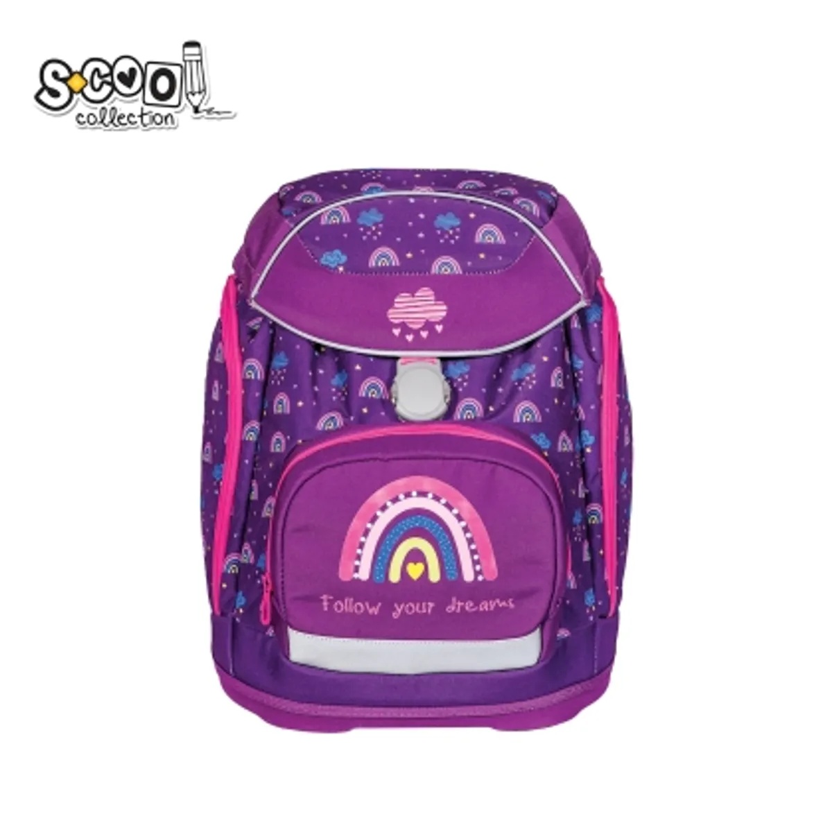 Aнатомична раница SCOOL® PRO FOLLOW YOUR DREAMS — снимка 2