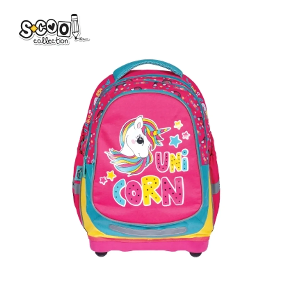 Aнатомична раница SCOOL® UNICORN, снимка 2