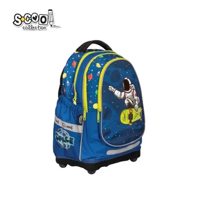 Корица на „Aнатомична раница SCOOL® SPACEMAN, с твърдо дъно"