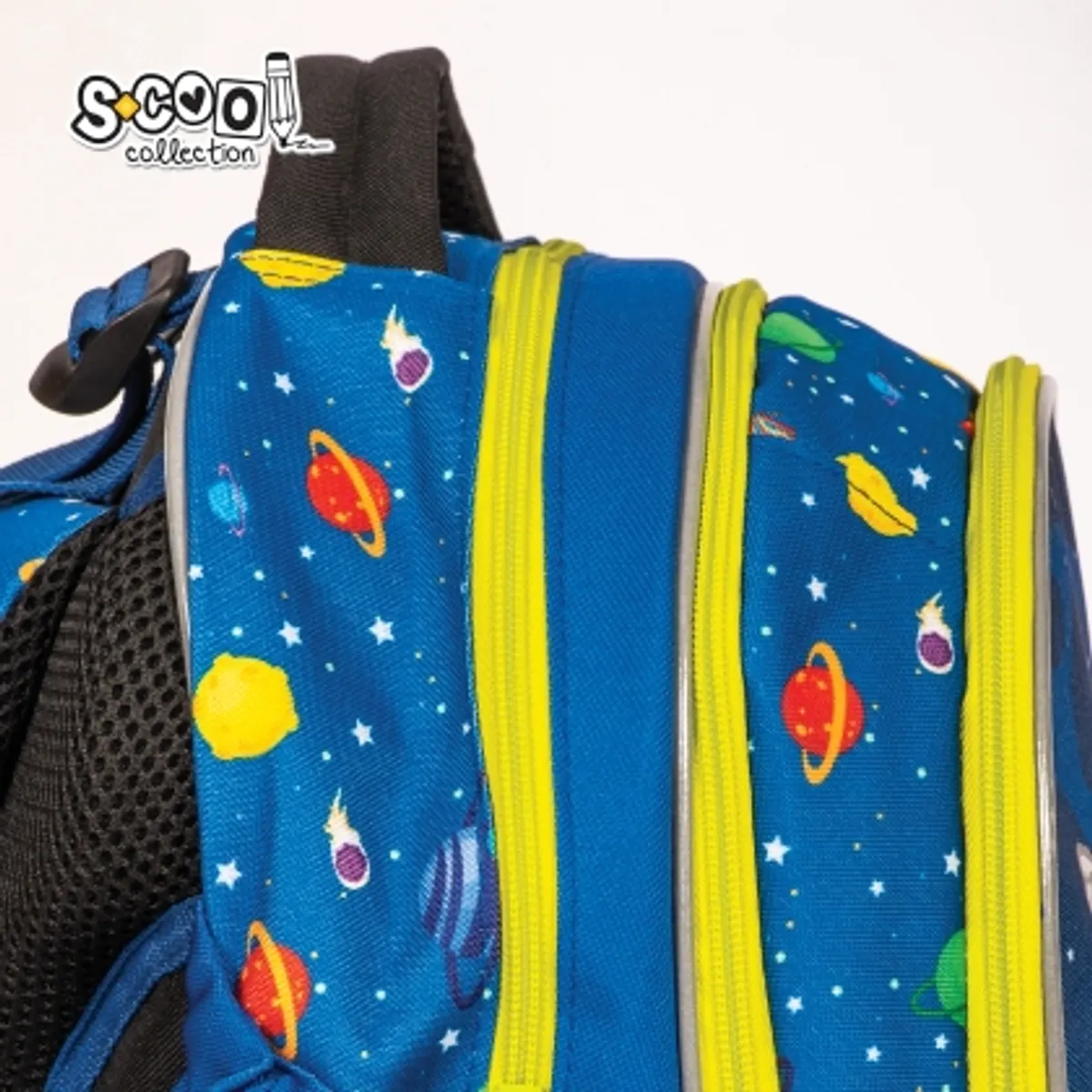 Aнатомична раница SCOOL® SPACEMAN, с твърдо дъно — снимка 8