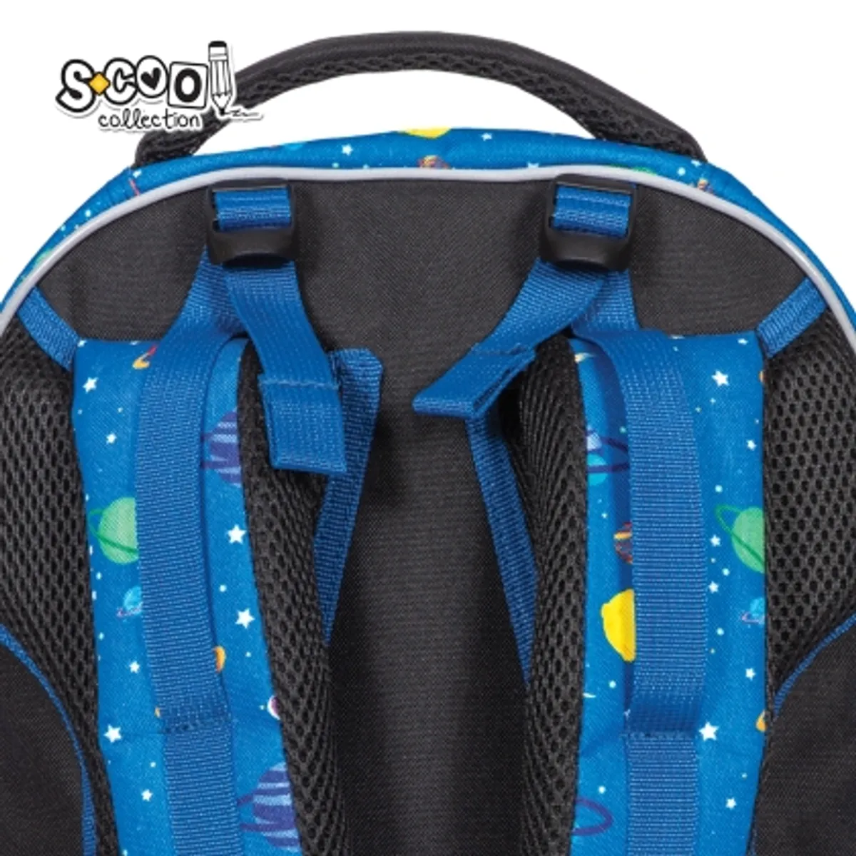 Aнатомична раница SCOOL® SPACEMAN, с твърдо дъно — снимка 9