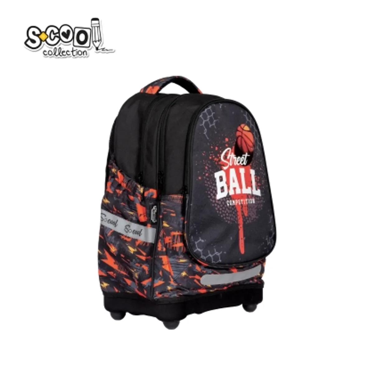 Aнатомична раница SCOOL® STREET BALL COMPETITION, снимка 1