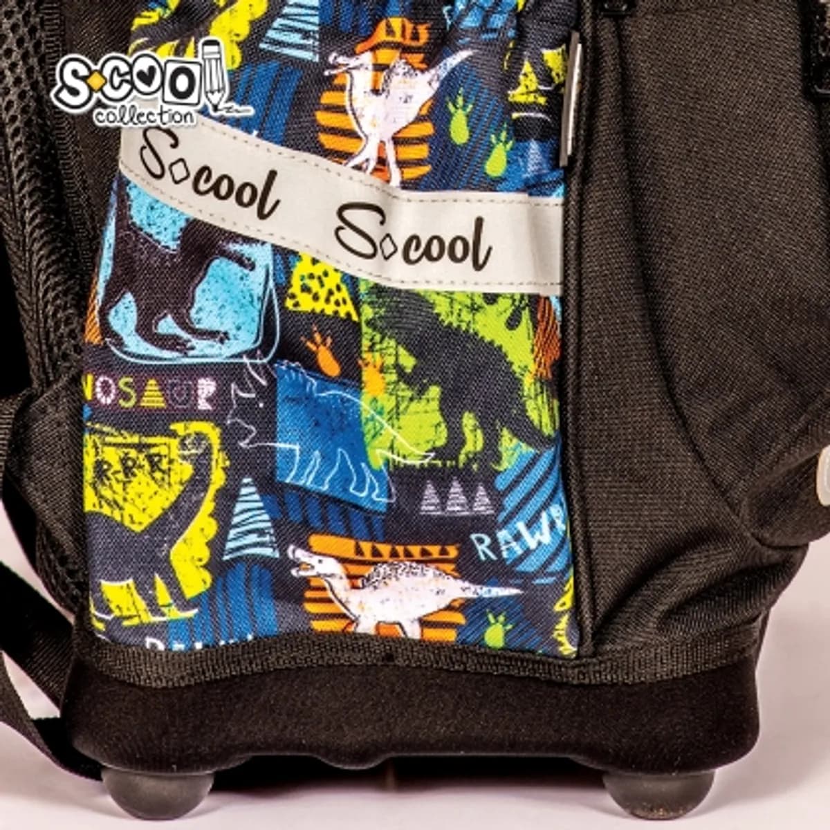 Aнатомична раница SCOOL® DINO с твърдо дъно — снимка 9
