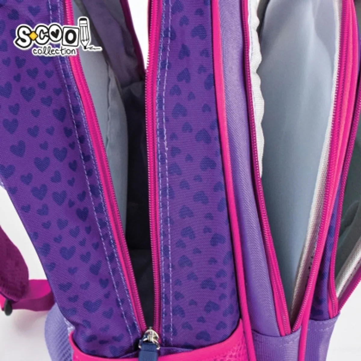 Ергономична раница SCOOL® HEART 3D EVA — снимка 10