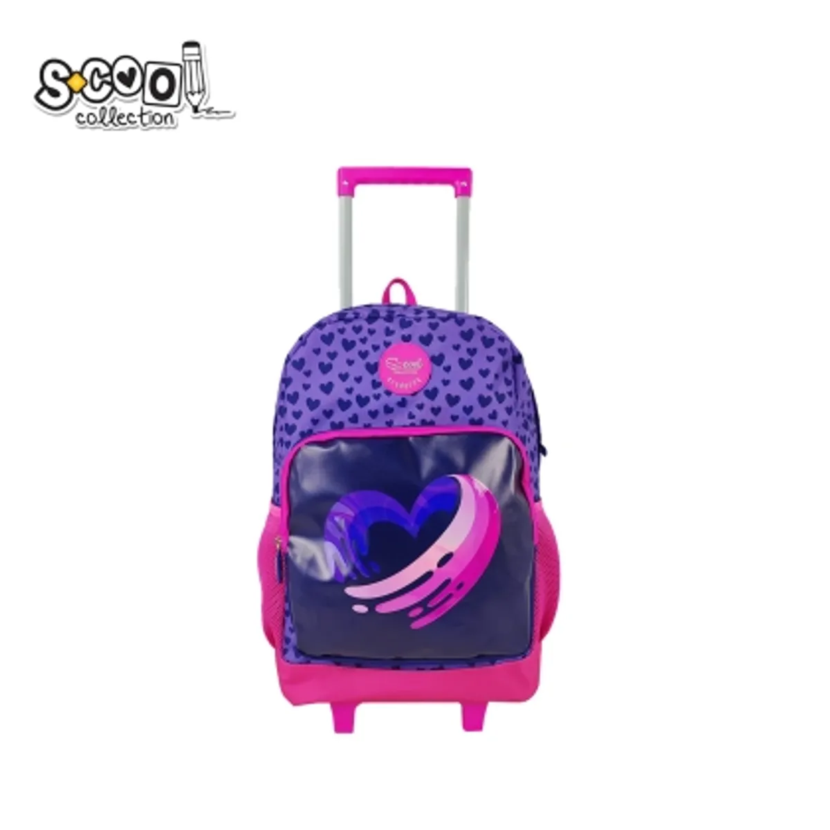 Раница с колелца SCOOL® HEART — снимка 1