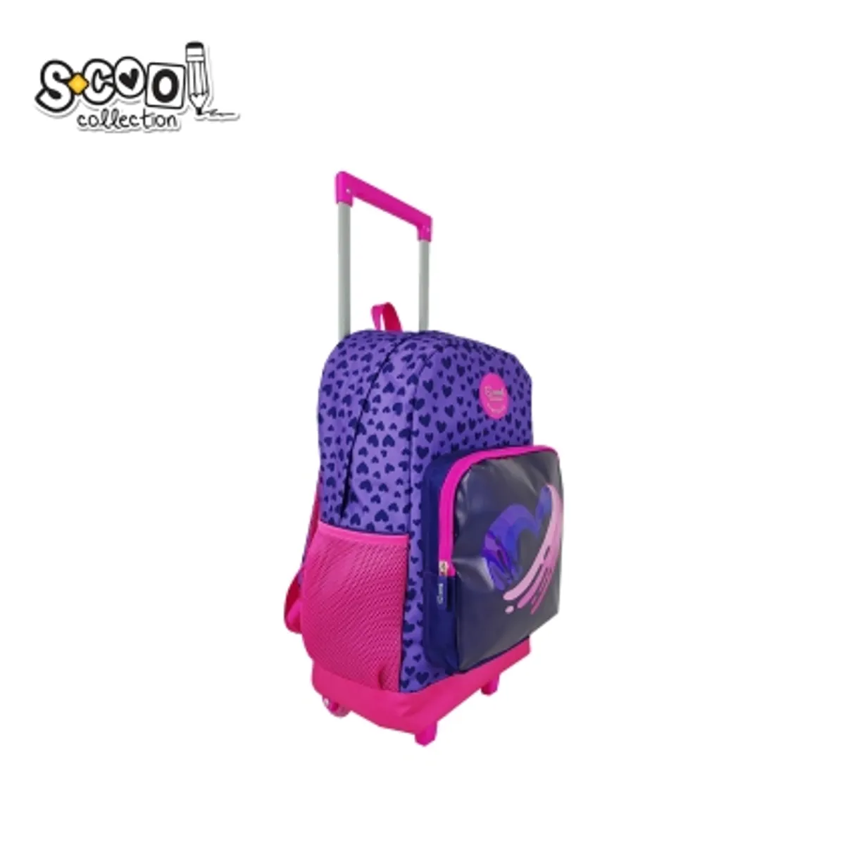 Раница с колелца SCOOL® HEART — снимка 3