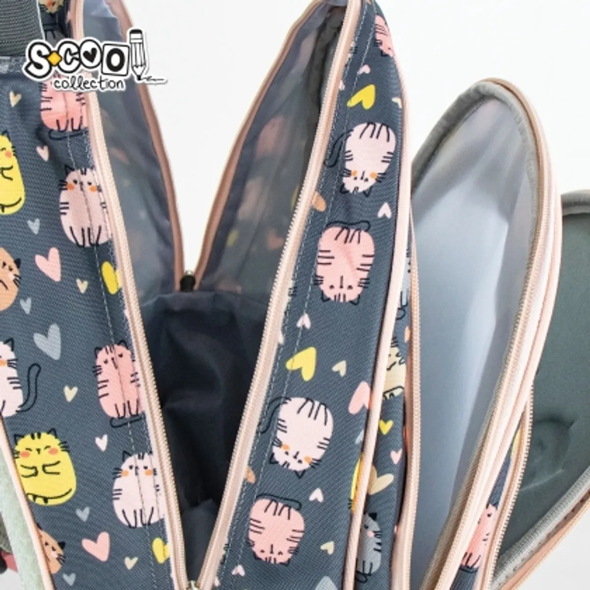 Ергономична раница SCOOL® PURRFECT 3D EVA — снимка 8