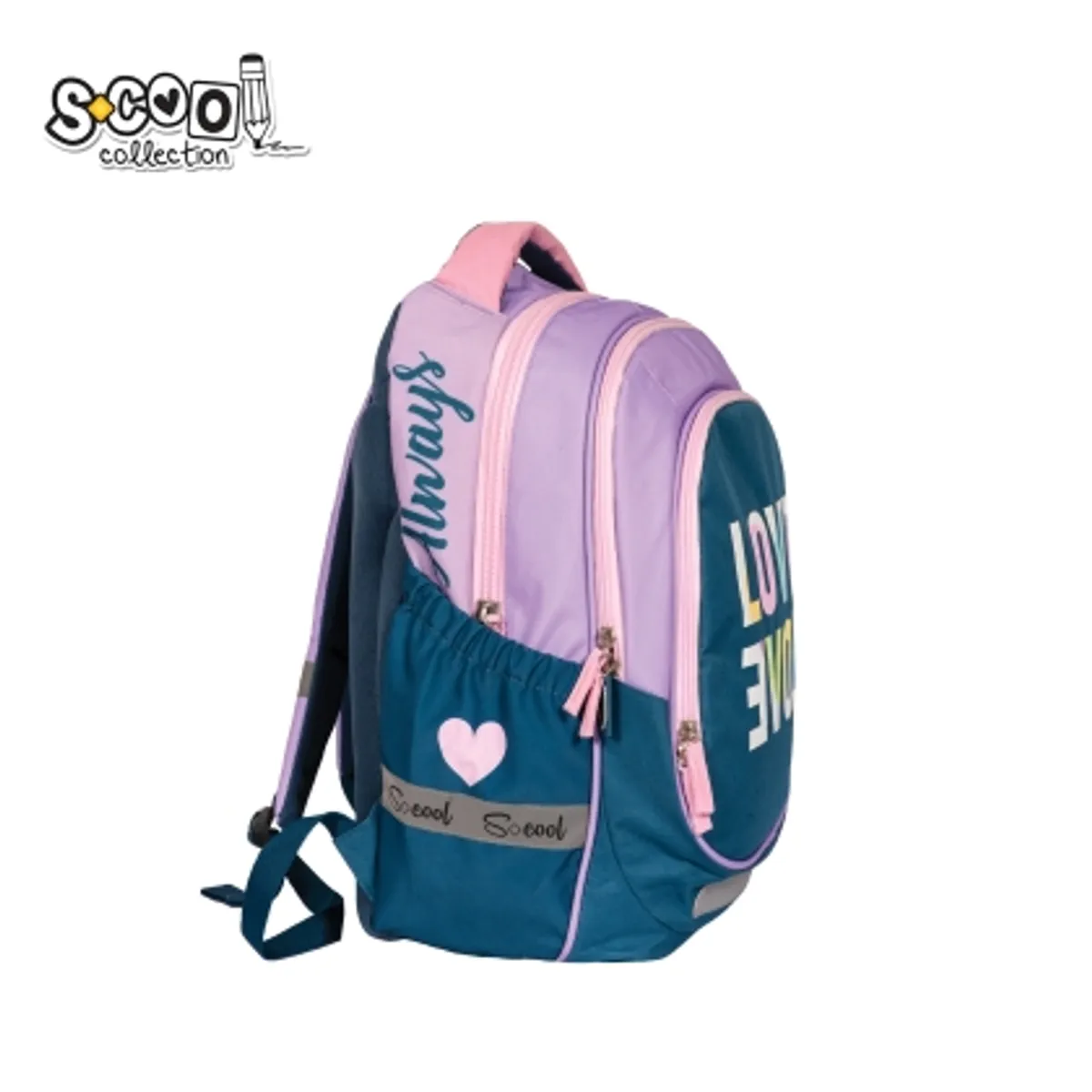Анатомична раница SCOOL® LIGHT LOVE, снимка 1