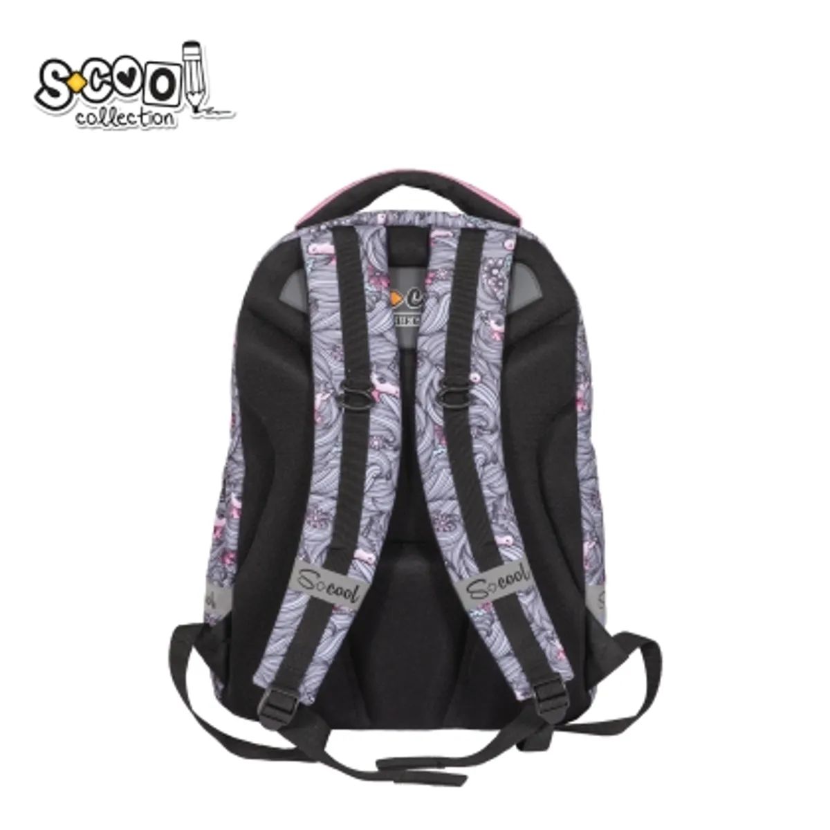 Анатомична раница SCOOL® LIGHT UNICORN, снимка 2