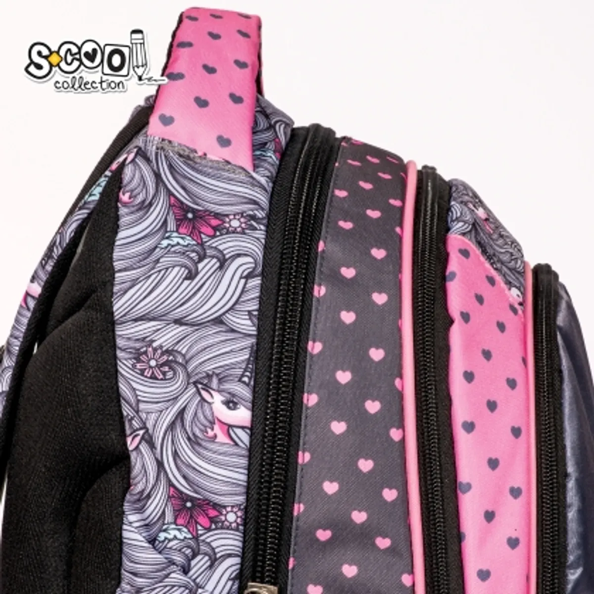 Анатомична раница SCOOL® LIGHT UNICORN, снимка 5
