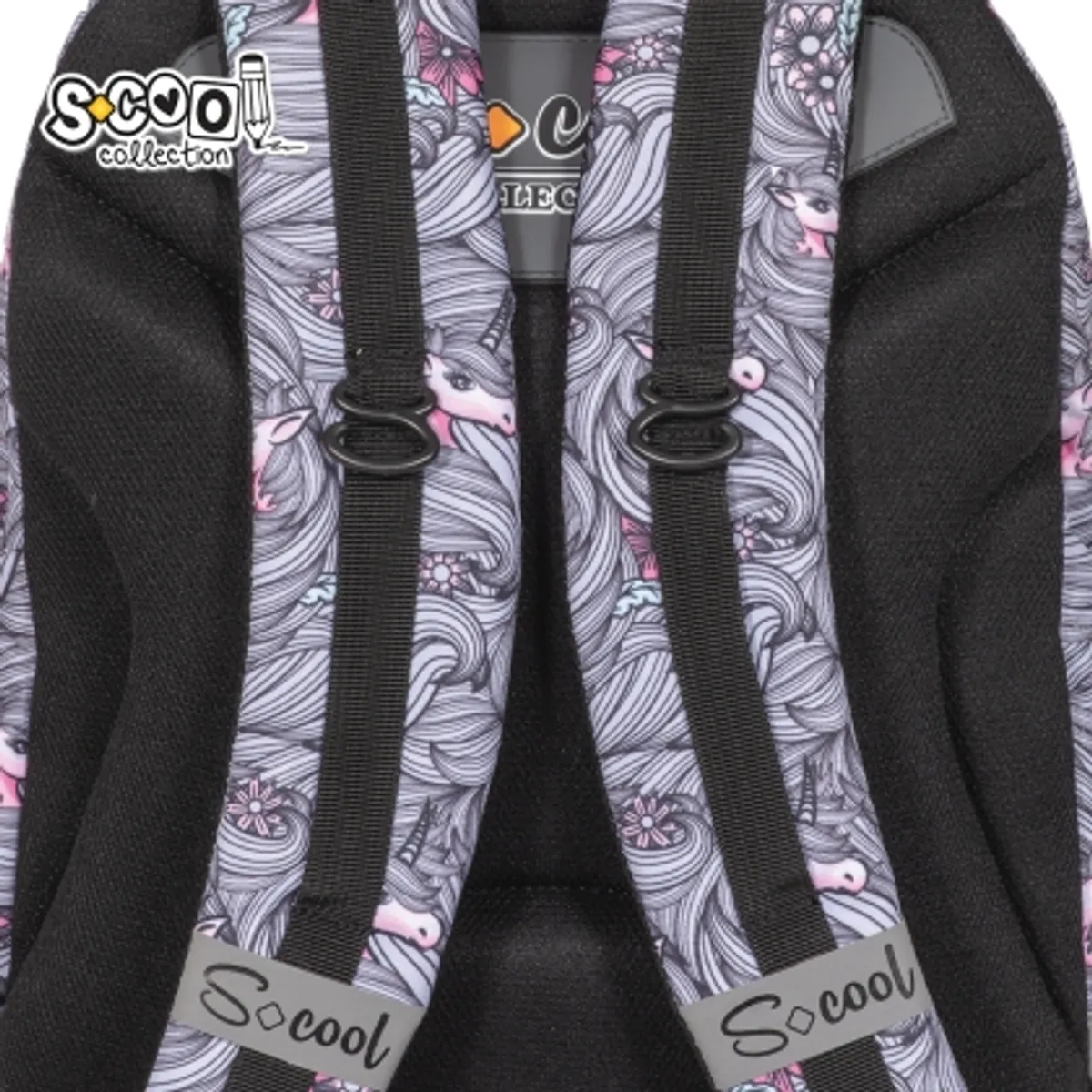 Анатомична раница SCOOL® LIGHT UNICORN, снимка 6