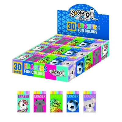 Корица на „Гума SCOOL® FUN COLORS“