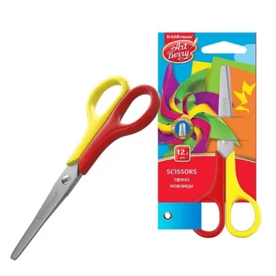 Корица на „Ножица ErichKrause Art Berry® Junior Decor Mini 12.5 см (блистер 1 бр.)“