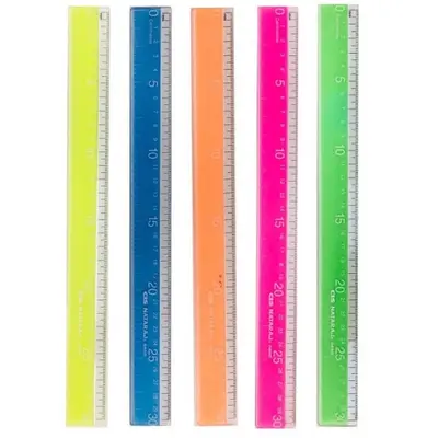 Корица на „Линия Nataraj® NEON 30 см, блистер (10 бр. микс в опаковка)“