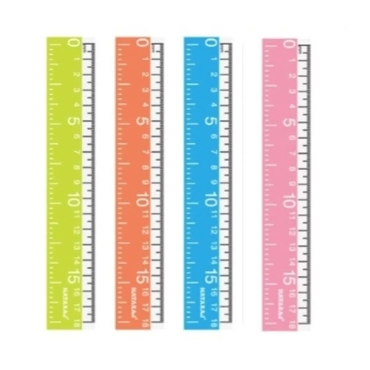 Линия Nataraj® iRule NEON 18 см, блистер (10 бр. микс в опаковка)