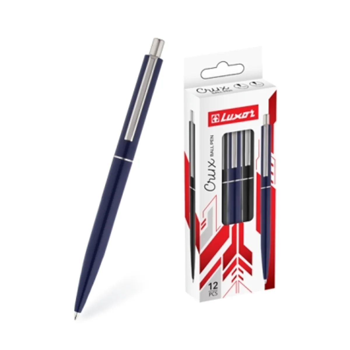 Химикалка Luxor® CRUX, 1 mm, Classic, снимка 1