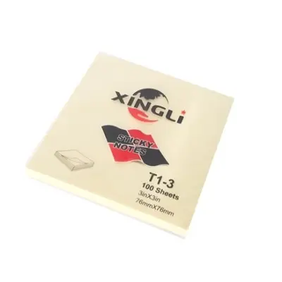 Корица на „СЗЛ листчета 76X76mm, 100 листа/ жълт“