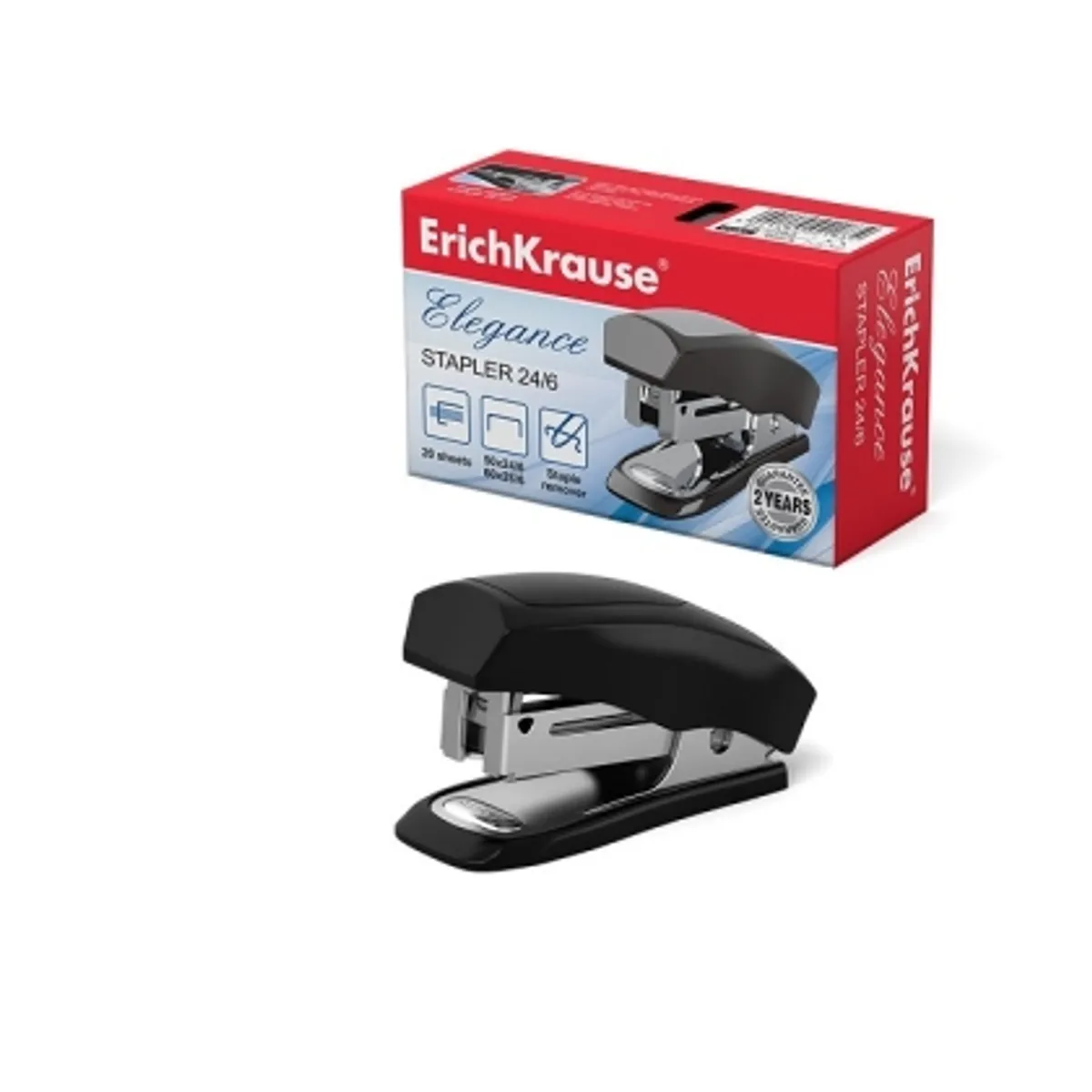 Мини Телбод 24/6 ErichKrause® Elegance Classic, 20 листа — снимка 1
