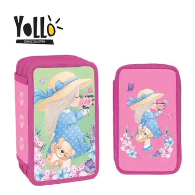 Корица на „Несесер с 3 ципа YoLLo GIRLY, 38 части"