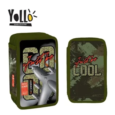 Корица на „Несесер с 3 ципа YoLLo JUST BE COOL, 38 части"