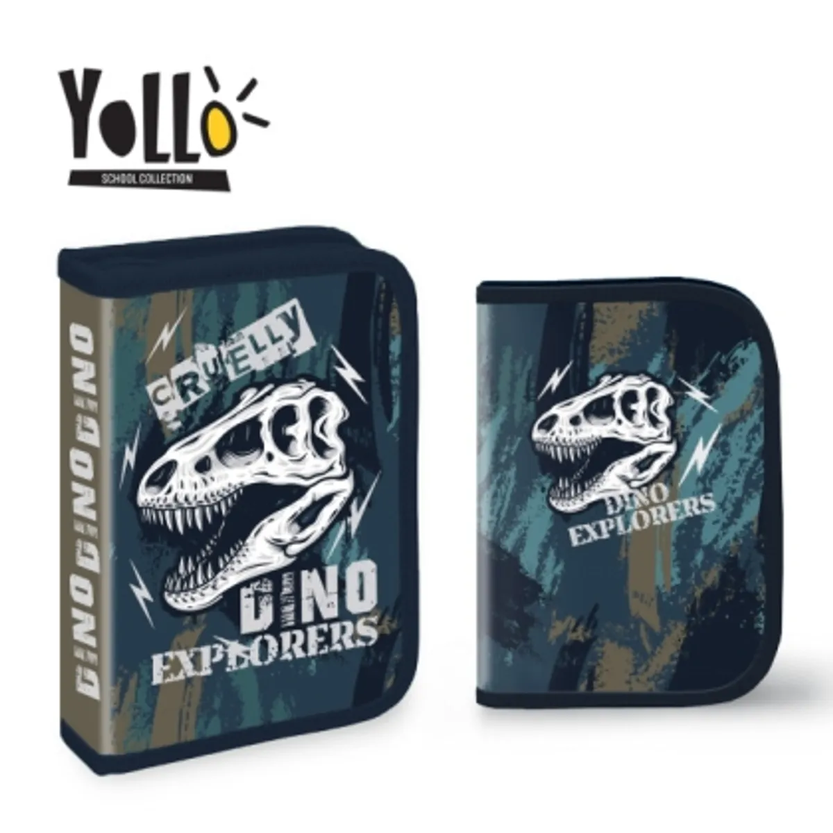 Несесер с 1 цип YoLLo DINO EXPLORERS, 30 части — снимка 1