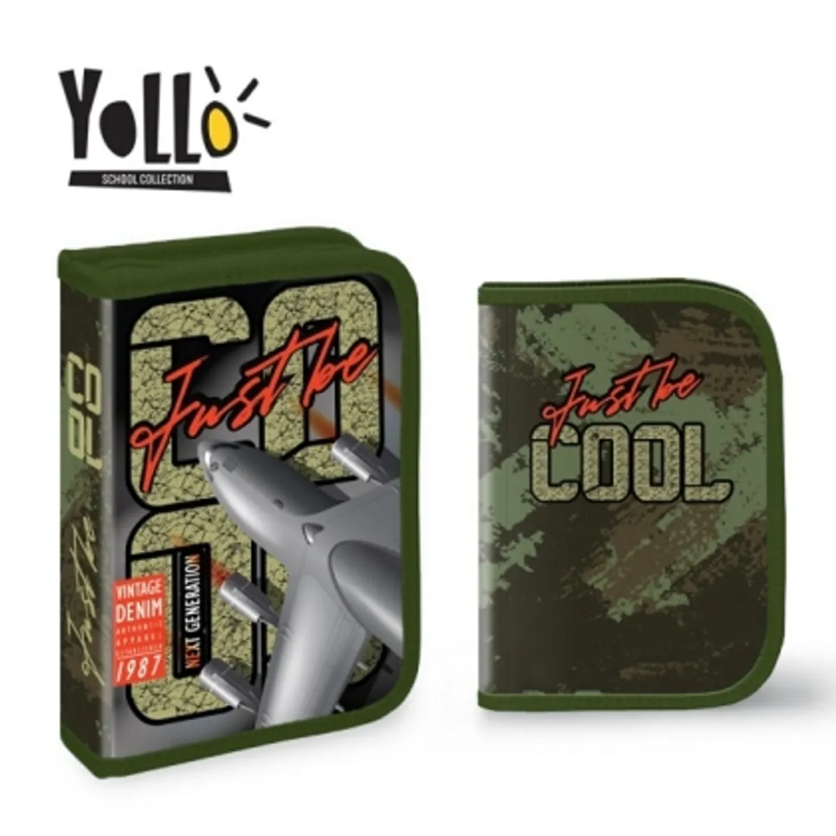 Несесер с 1 цип YoLLo JUST BE COOL, 30 части — снимка 1