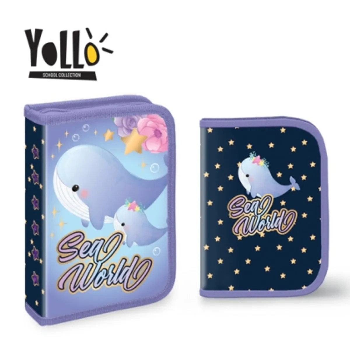 Несесер с 1 цип YoLLo SEA WORLD, 30 части — снимка 1