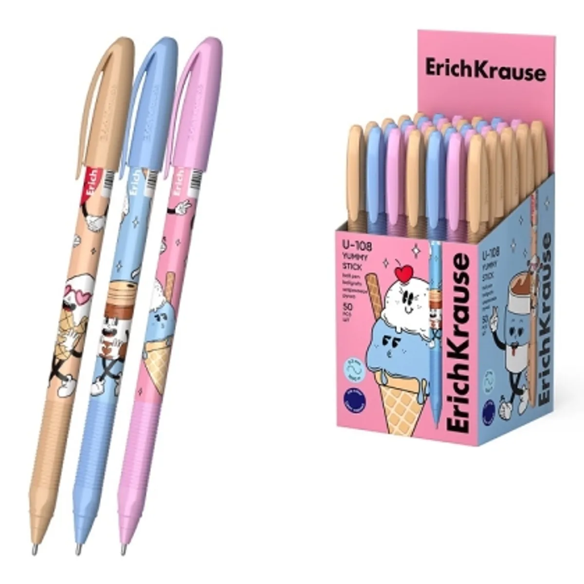 Химикалка ErichKrause® U-108 Yummy 1.0 mm